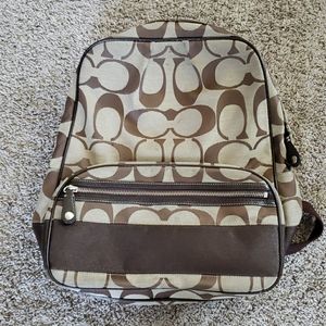 Coach Monogram Backpack